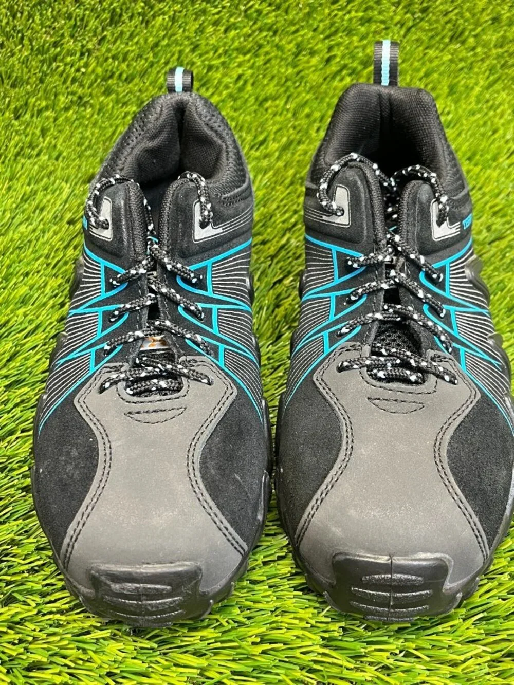 Terra‎ Spider Womens Size 7.5 Black Gray Outdoor Composite Toe Safety Work Shoes